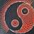 Yin & Yang Mandala Wall Painting - left_view