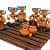 Terracotta & Wood Blue Musical Ganesh - left_view