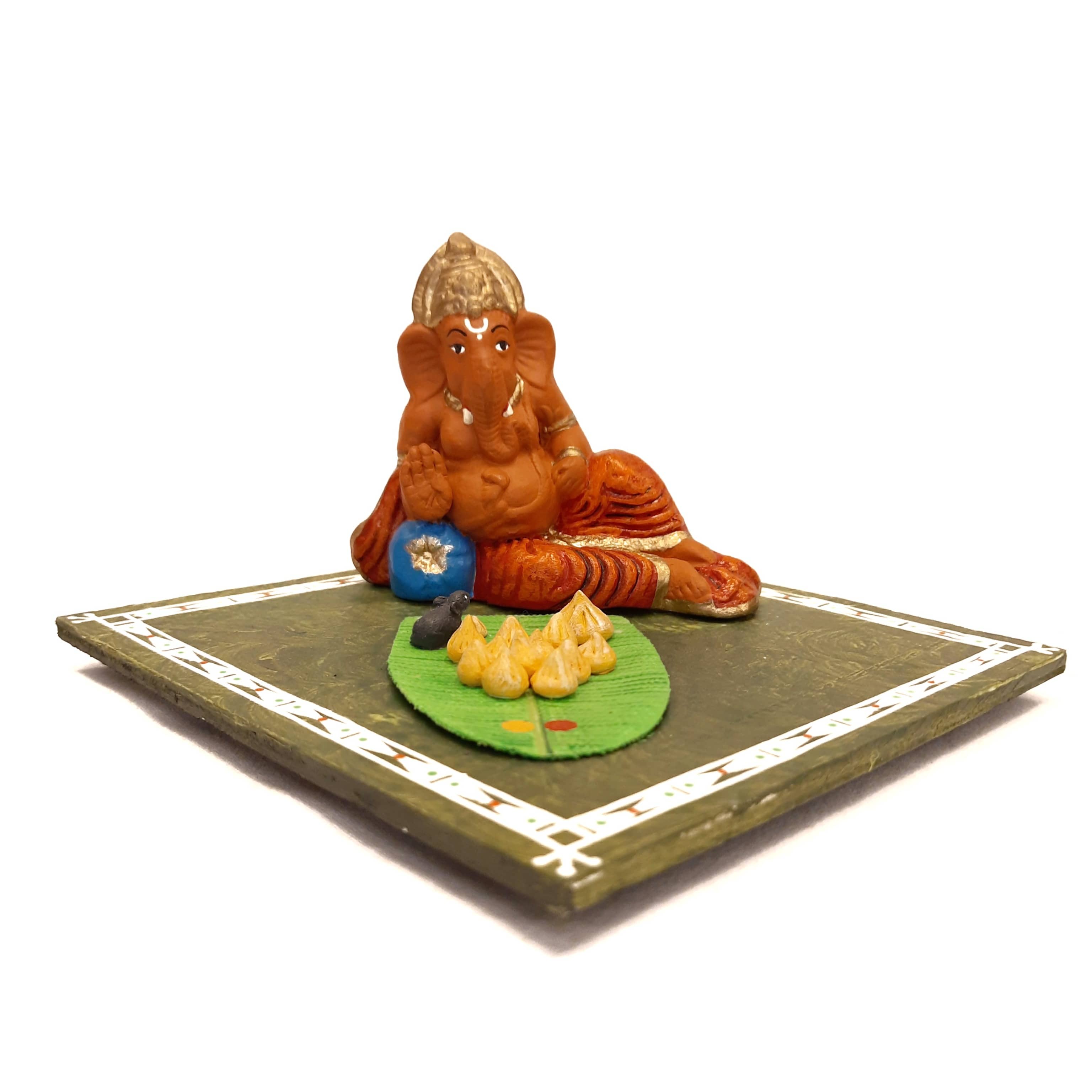 Terracotta Ganesha Modak
