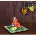 Terracotta Ganesha Modak - front_view