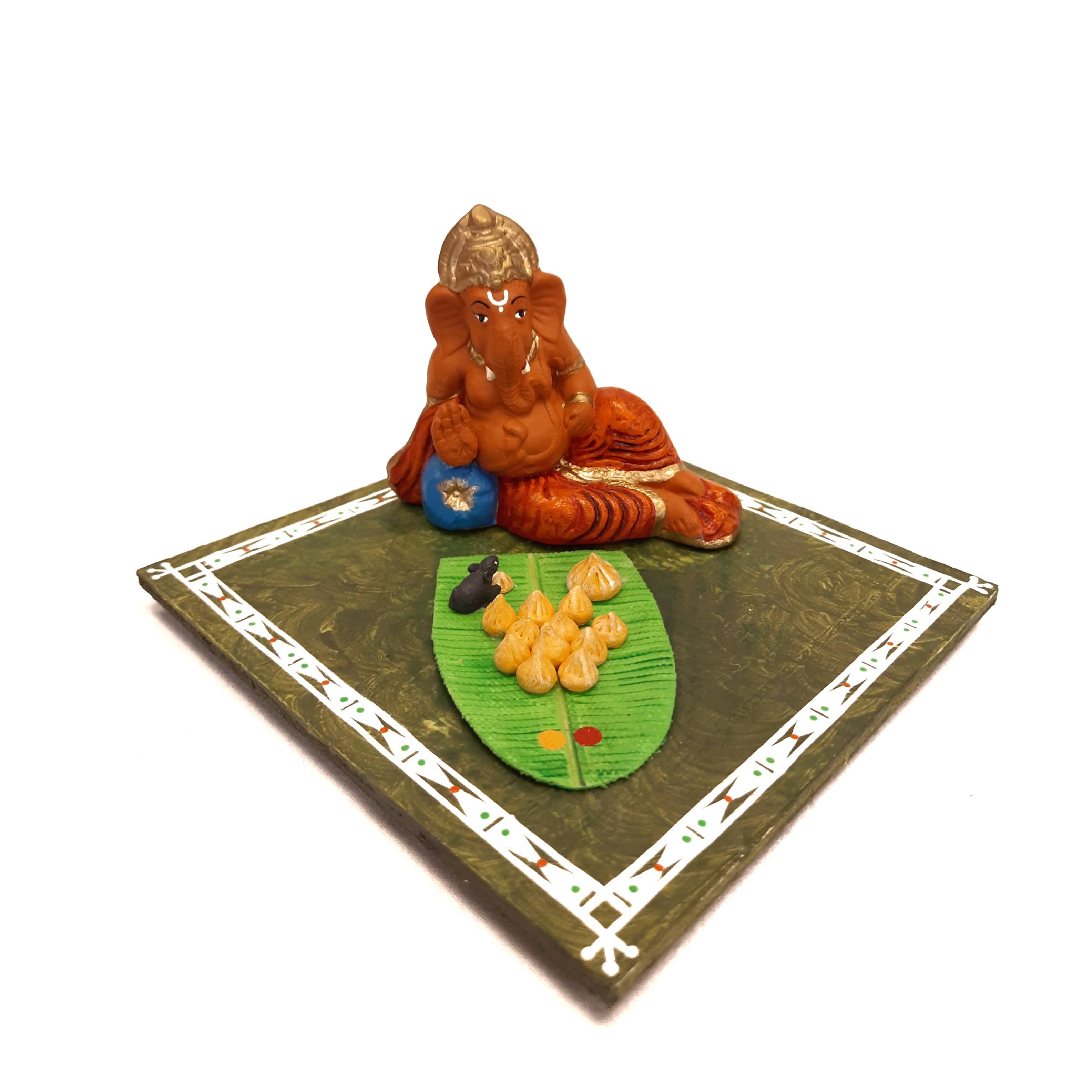 Terracotta Ganesha Modak