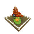 Terracotta Ganesha Modak - left_view