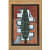 Wooden Mystical mural wall piece (Metal leaf) - front_view