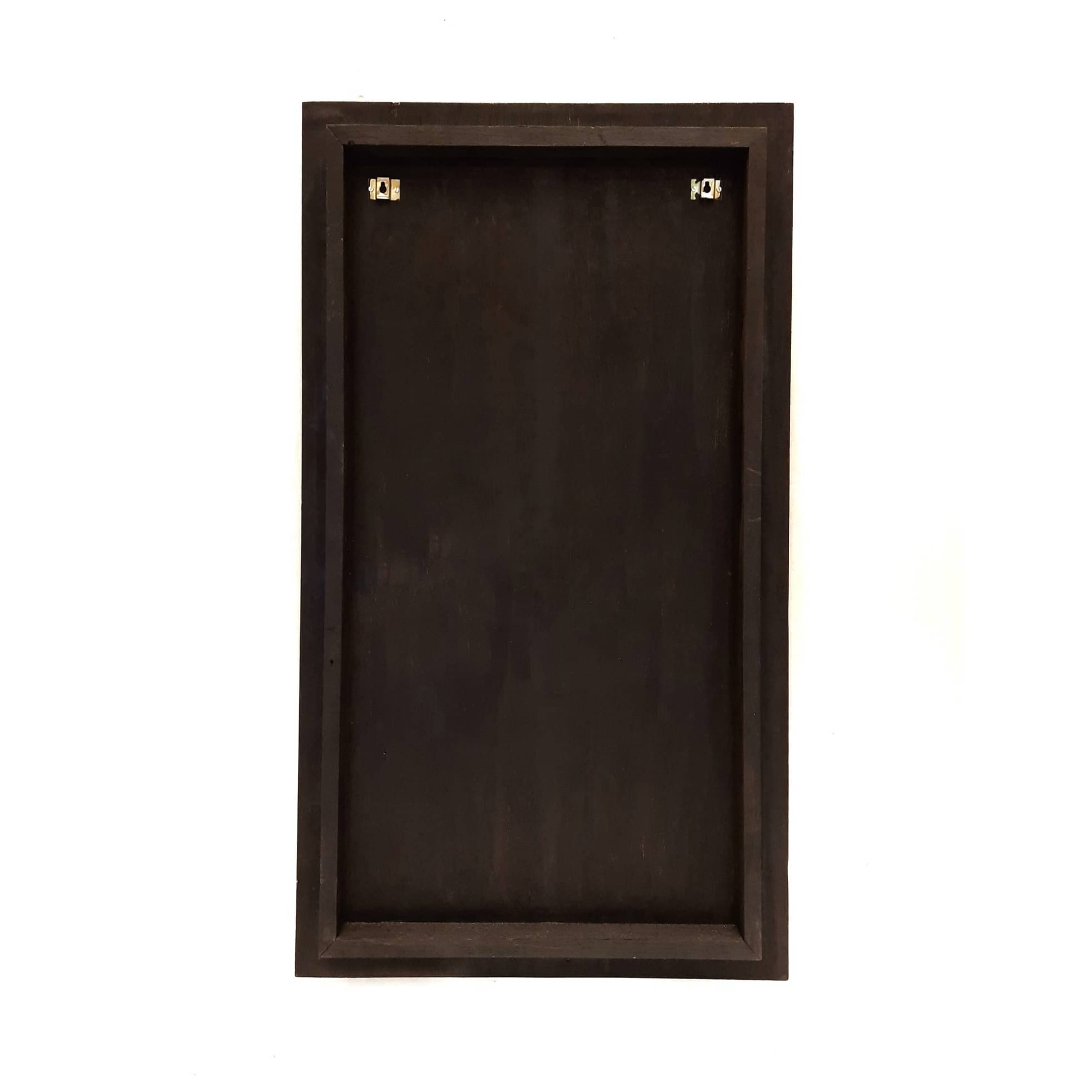 Wooden Mystical mural wall piece (Metal leaf)