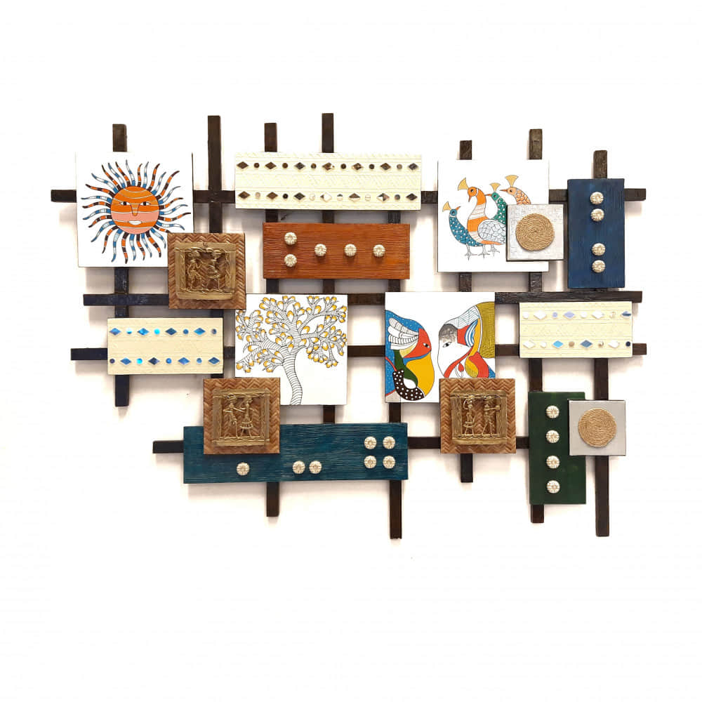 Gond Art Mural - photo