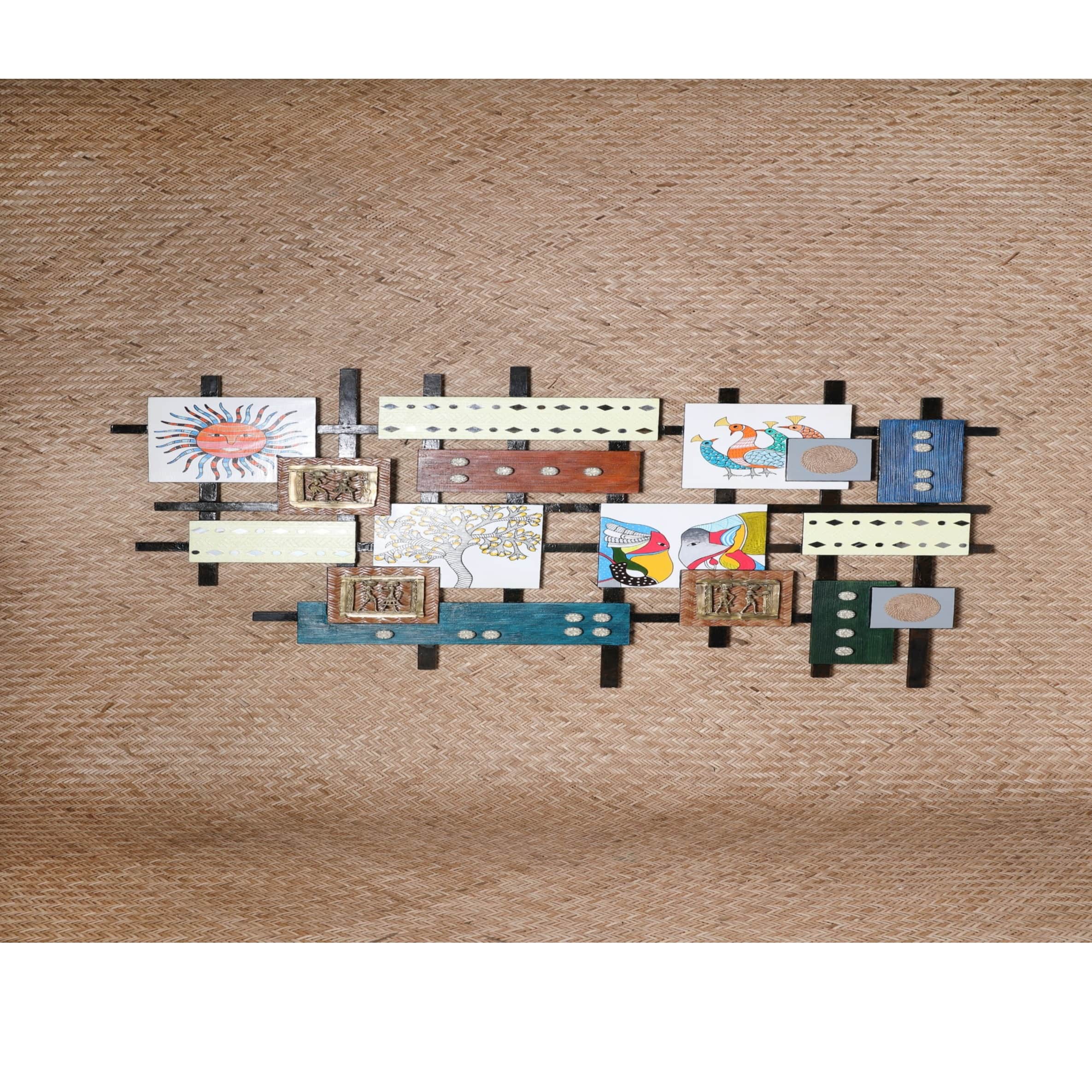 Gond Art Mural - front_view