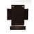 Wooden Mystical mural wall piece (Lipan Work) - rear_view