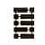 Wooden Mystical mural wall piece (Warli + Lipan Work) - rear_view