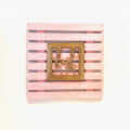 Wooden Picturesque Fencing : (Pink Tribal) (Code No: W-G16 142) - photo