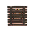 Wooden Picturesque Fencing : (Pink Tribal) (Code No: W-G16 142) - rear_view