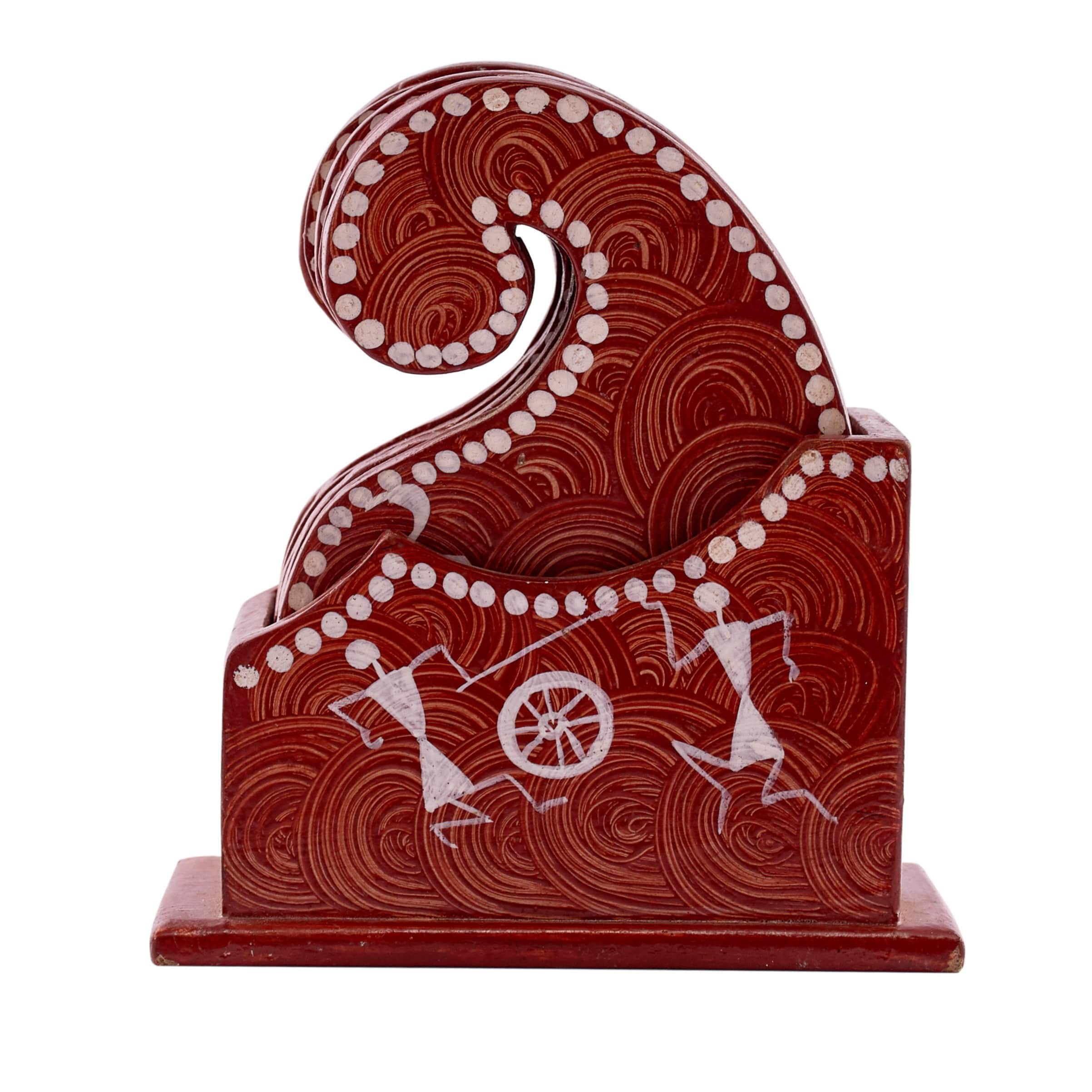 MDF Tea Coster(MUTHI) - front_view
