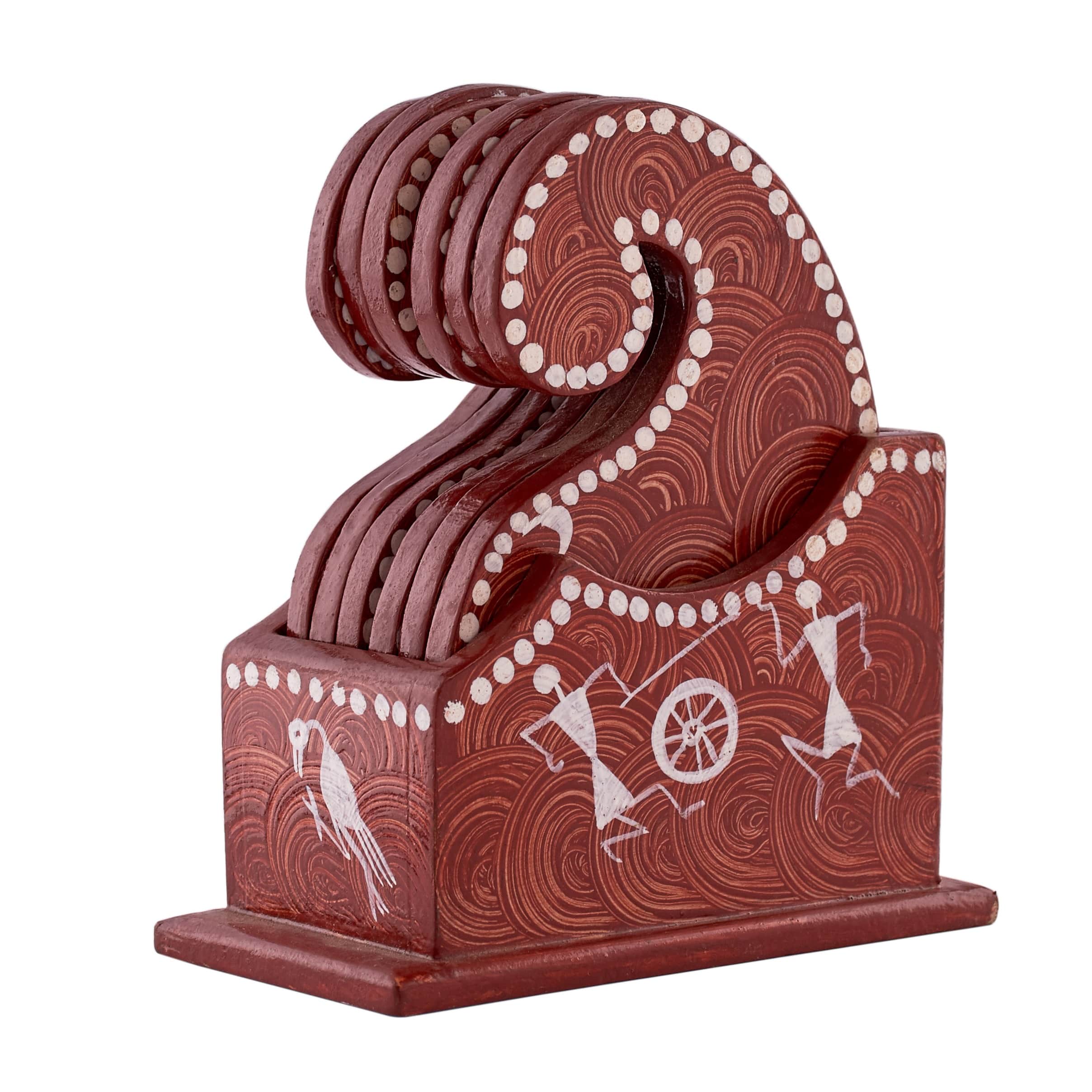 MDF Tea Coster(MUTHI) - top_view