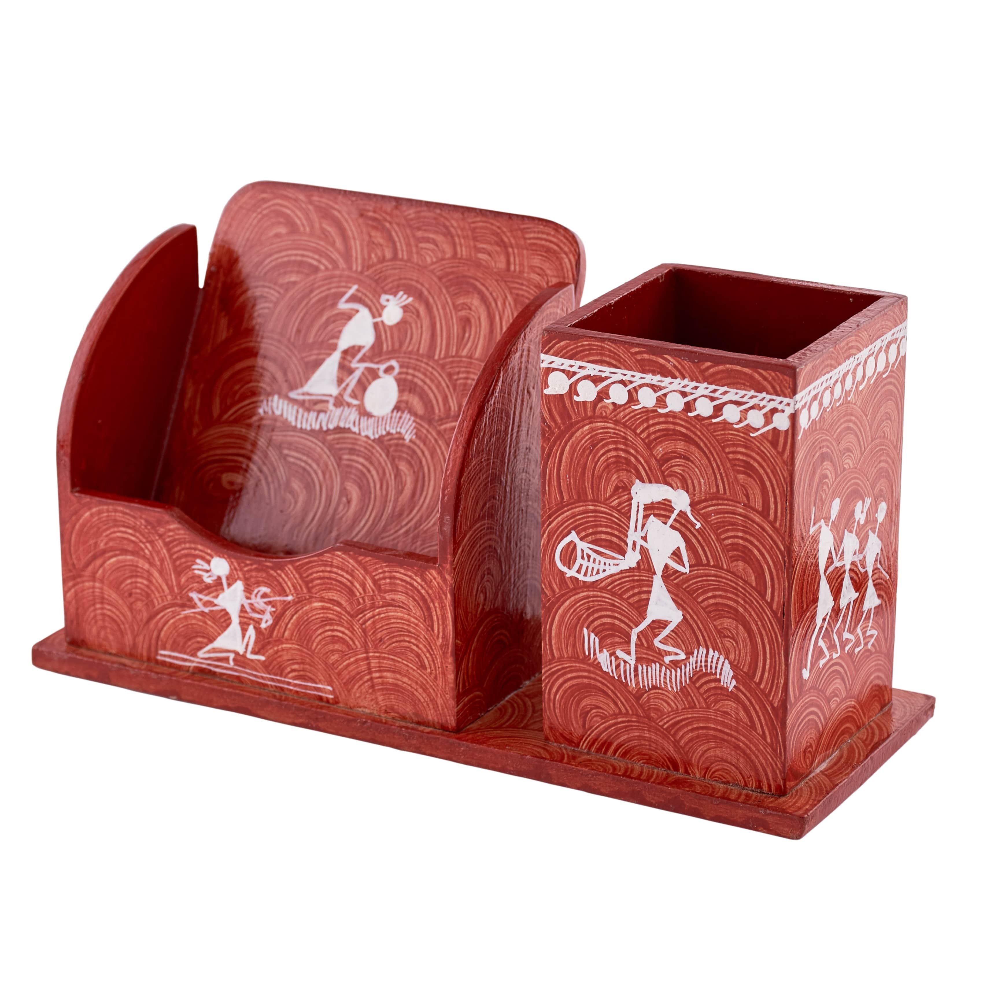 MDF MOBILE PEN STAND - top_view