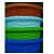 Planter Plastic Pots Set of 4 Pieces - front_view