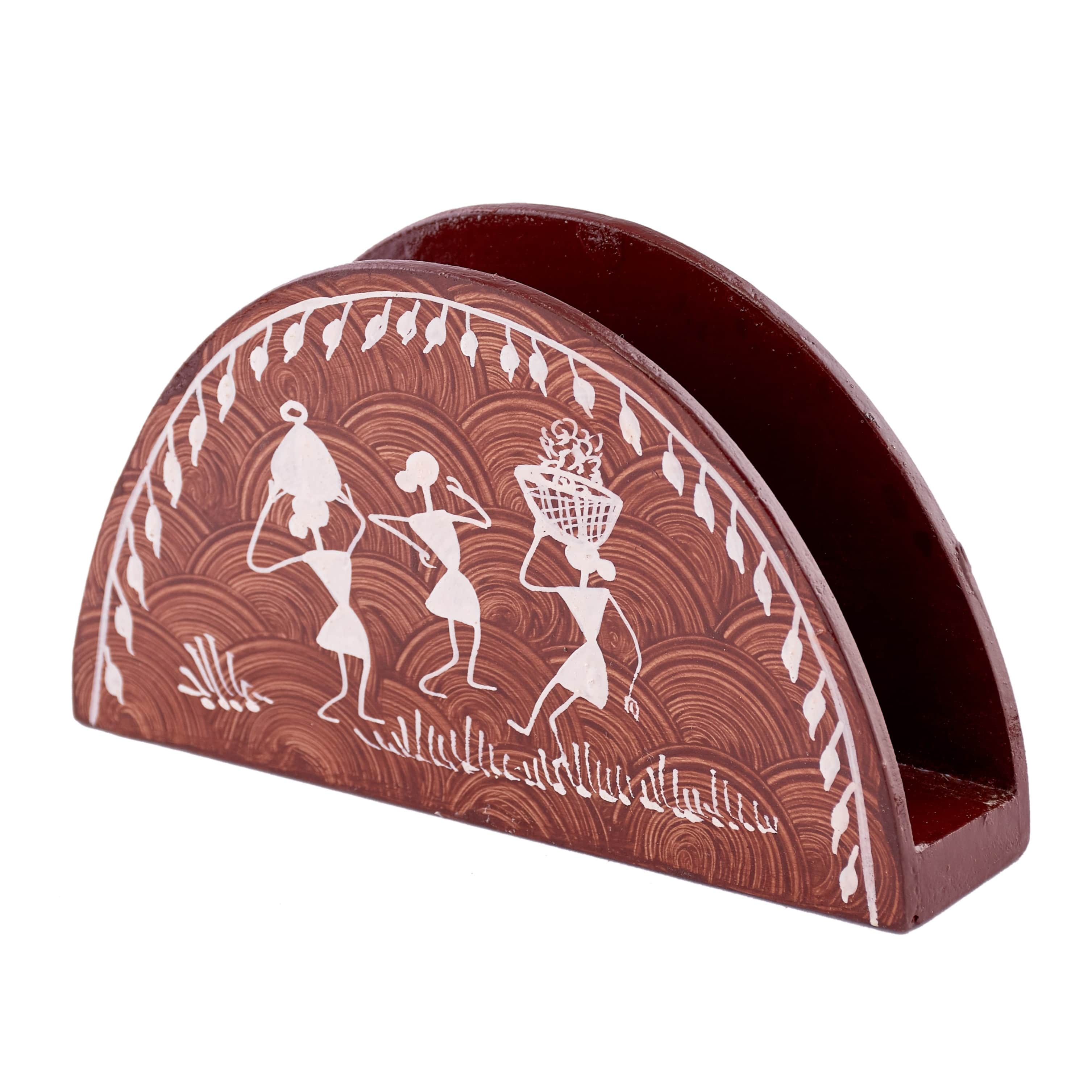 Tissue Holder(Semi Circle) - top_view