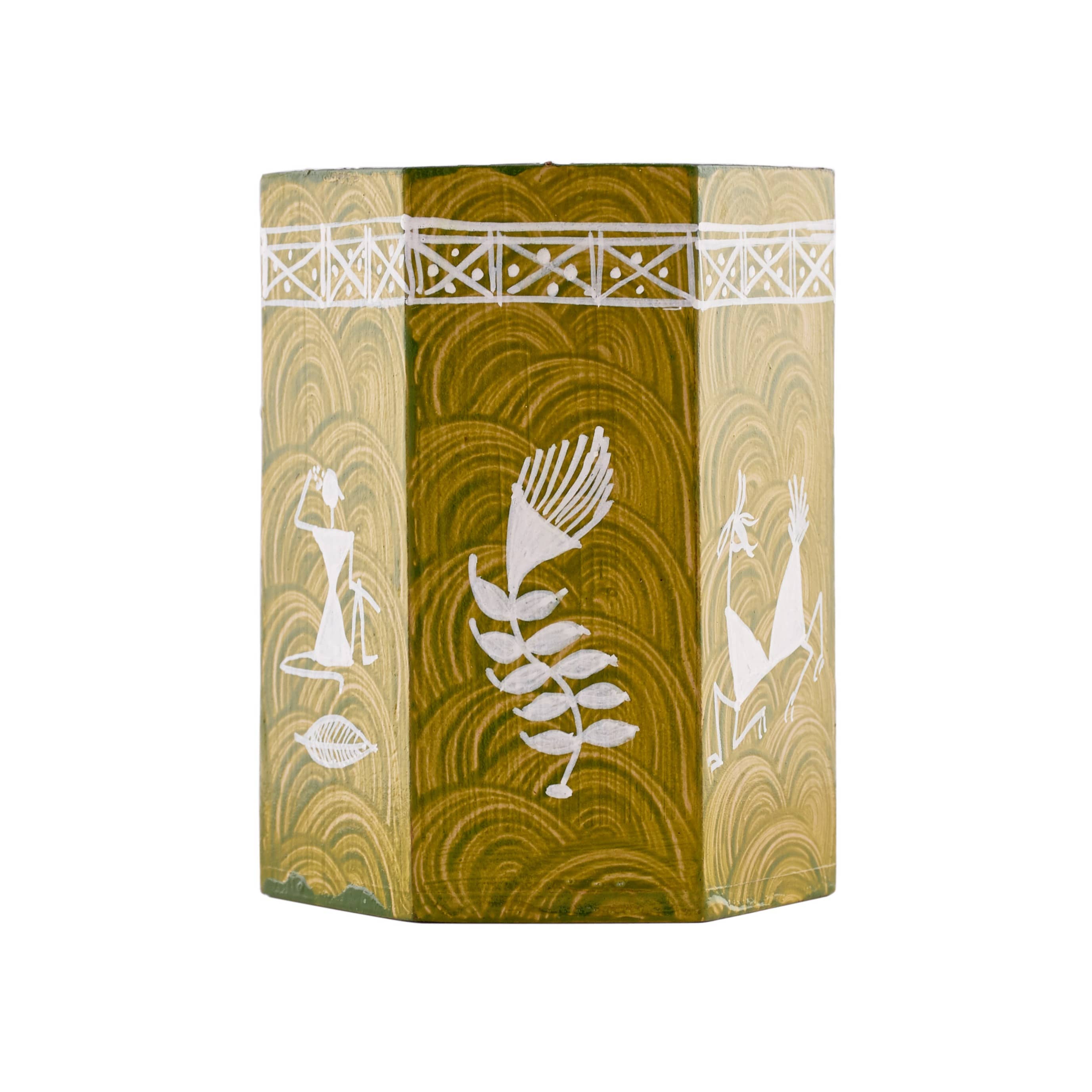 MDF Pen Stand (Hexagonal)