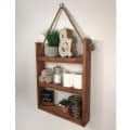 Eric Solid Wood Book Shelve In Natural Finish - photo