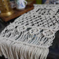 Macrame Table runner - rear_view