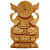 Wooden Ganesh statue Idol 15 cm - right_view