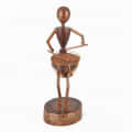 Tribal handicrafts Statue I Tribal Music Player I Tribadya Dhol - photo