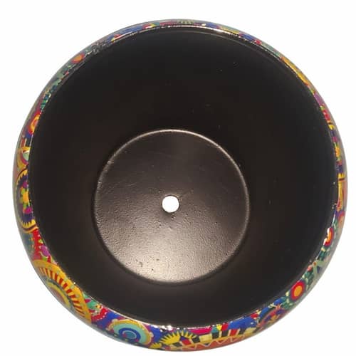 Metal Circle Flower Pot