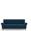 Madison 3 Seater Sofa In Dark Blue Colour - photo