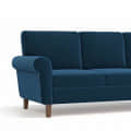 Madison 3 Seater Sofa In Dark Blue Colour - top_view