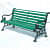 Standard Designed  Iron Cast Bench - front_view