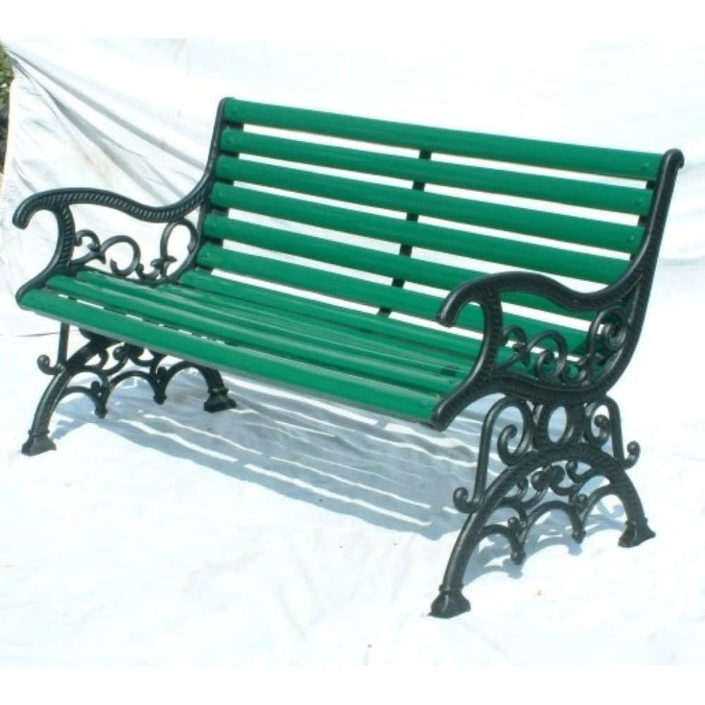 Doodle Art Design Bench - photo