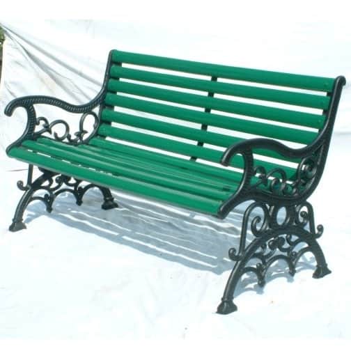 Doodle Art Design Bench - front_view