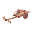 Wooden Bullock Cart I Artifact - front_view