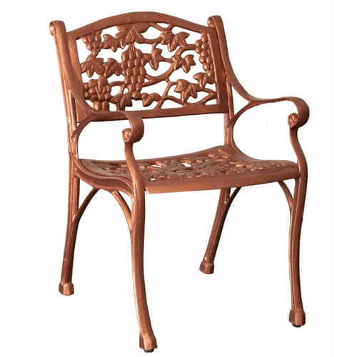 Radiant Gold Iron Chair