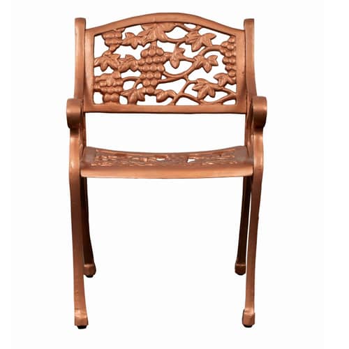 Radiant Gold Iron Chair