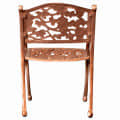 Radiant Gold Iron Chair - rear_view