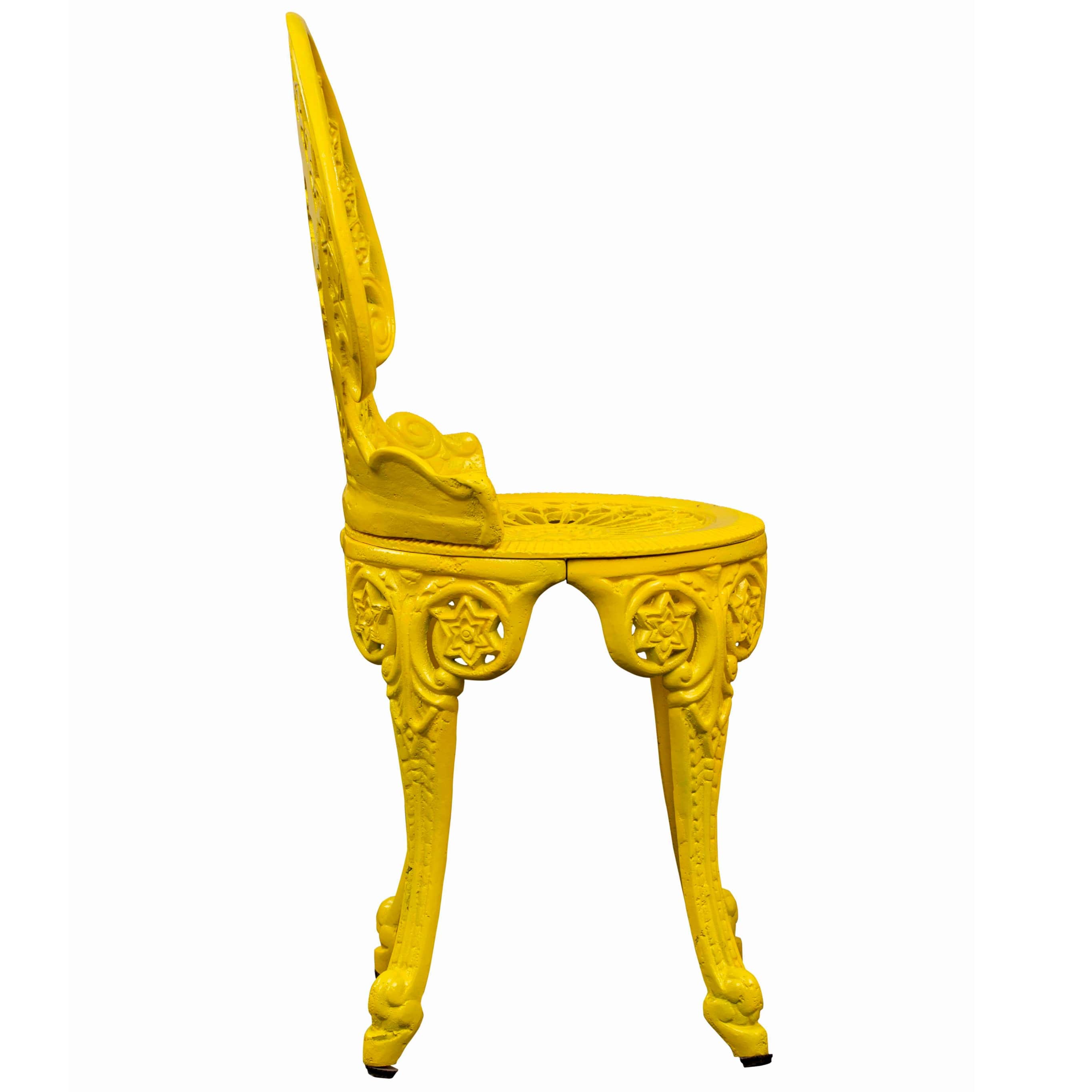 Juan Cast Iron Chair - top_view