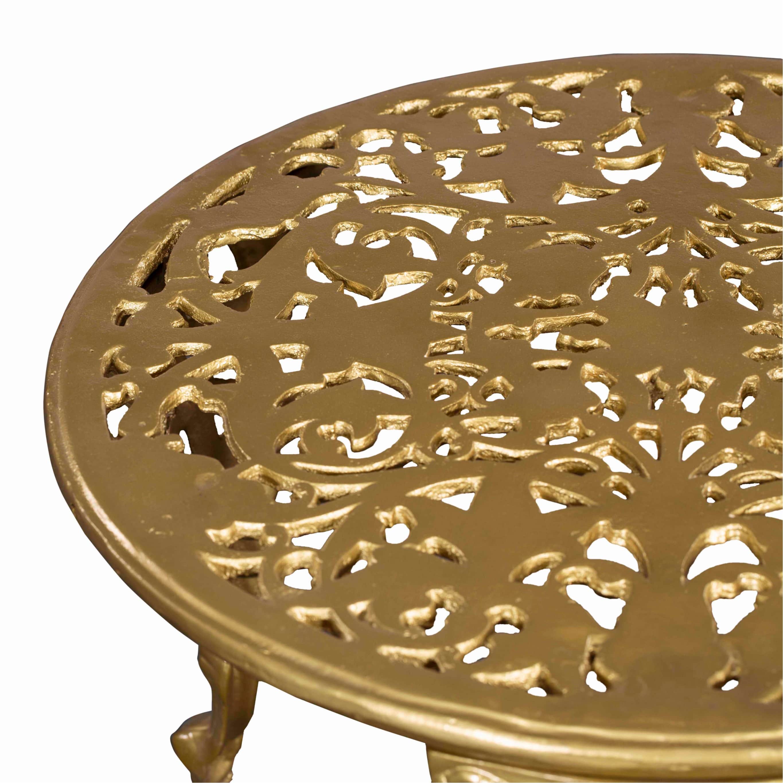 Cast Aluminum Table I Garden Furniture I Anti Corrosion - top_view