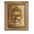 Buddha wall mural  in antique golden in FRP - top_view