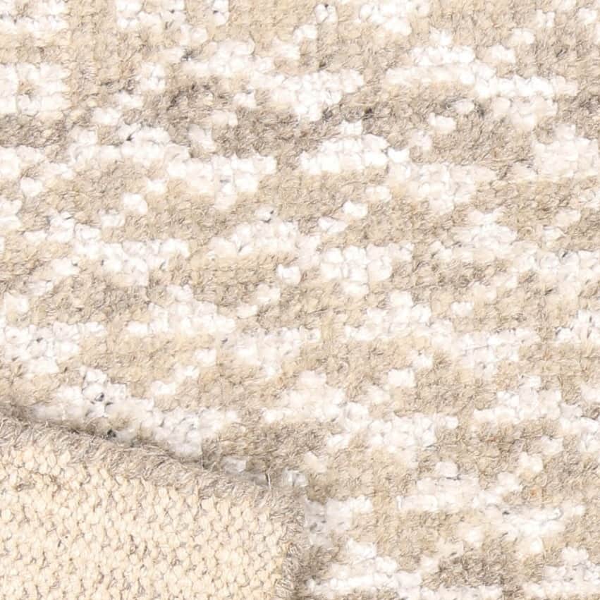 Blended Wool and Viscose, 5 X 7 FT, 8mm - bottom_view