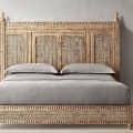 Wooden Carved Bed I Furniture - photo