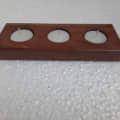 Wooden Tealight Holder - front_view