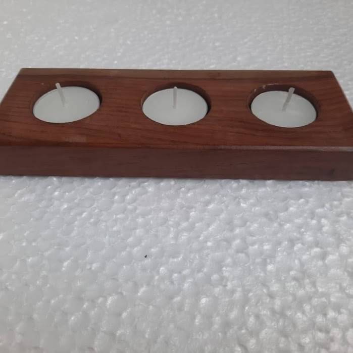 Wooden Tealight Holder