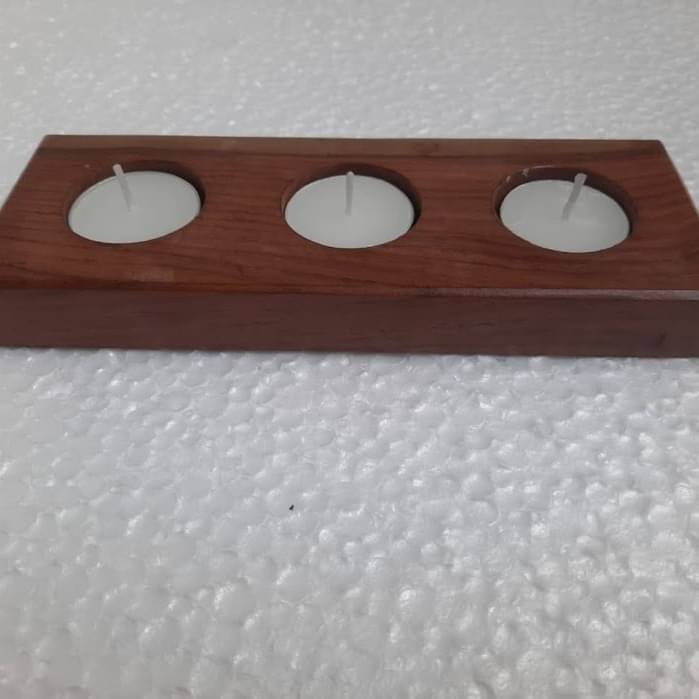 Wooden Tealight Holder