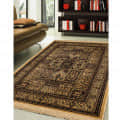 Viscose Carpet, 5x7 SQFT, 6mm Thick Oriental and Traditional Carpet - photo