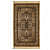 Viscose Carpet, 5x7 SQFT, 6mm Thick Oriental and Traditional Carpet - front_view