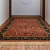 Kashmiri Design Silk Runner Carpet (Reddish-Brown) - left_view