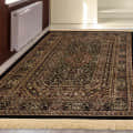 Kashmiri Design Silk Runner Carpet (Brown) - photo