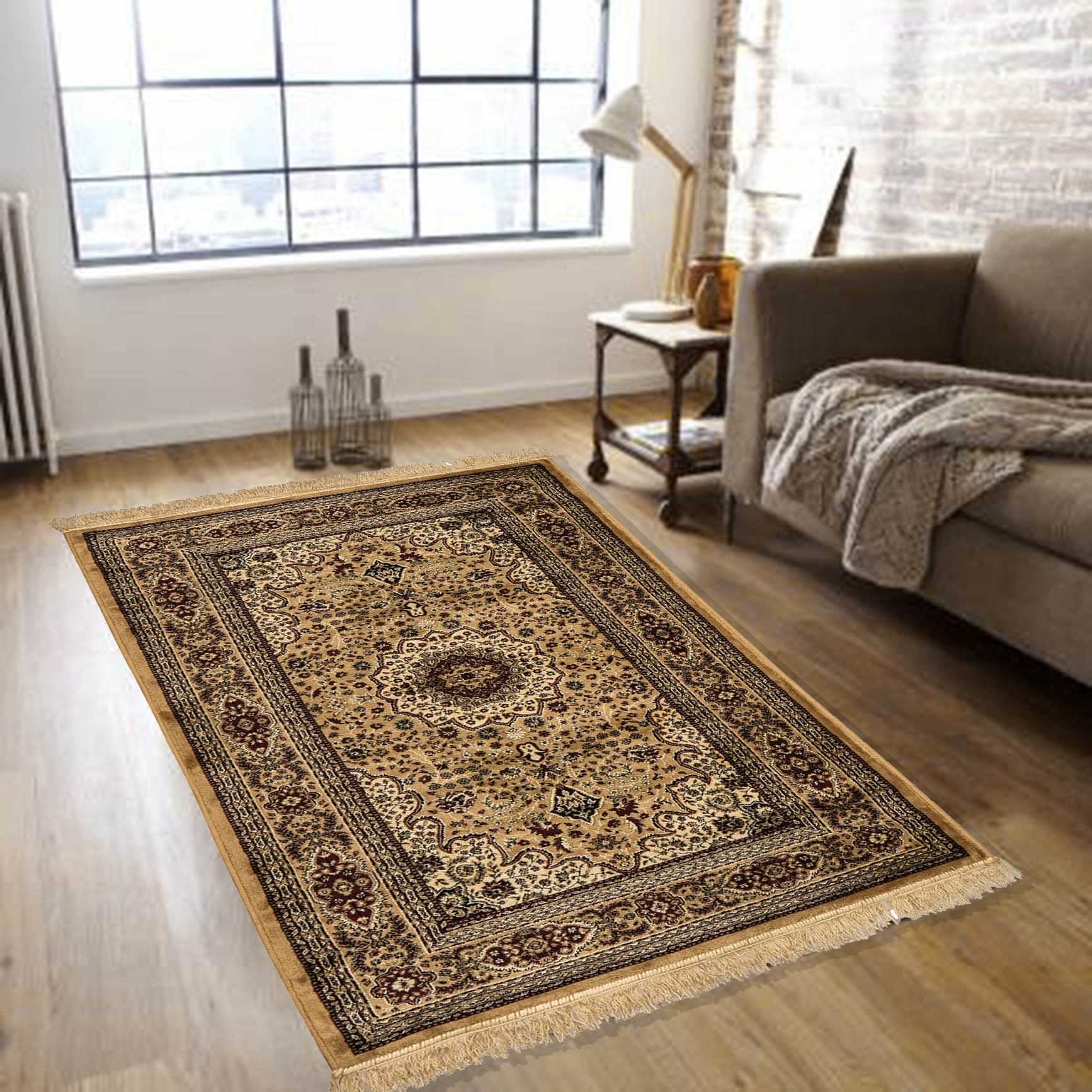 Kashmiri Design Runner Carpet - photo