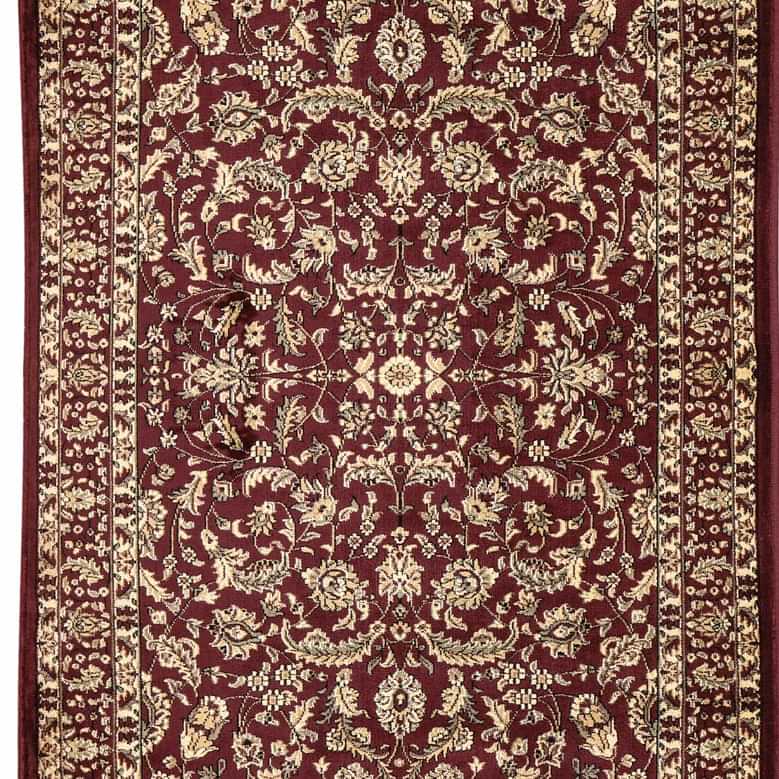 Traditional Carpet Oriental and Maroon (5x7 SQFT) - photo