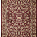 Traditional Carpet Oriental and Maroon (5x7 SQFT) - photo