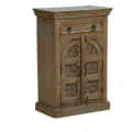 Handcarved Wooden Cabinet - left_view